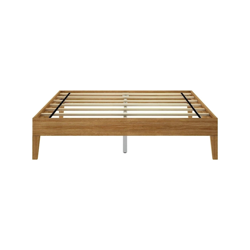 Lit plateforme minimaliste Plank and Beam, format queen