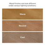 Lit plateforme minimaliste Plank and Beam, format queen