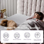 Matelas NapQueen Elizabeth 12 en mousse à mémoire de forme et gel