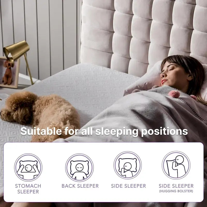 Matelas NapQueen Elizabeth 12 en mousse à mémoire de forme et gel