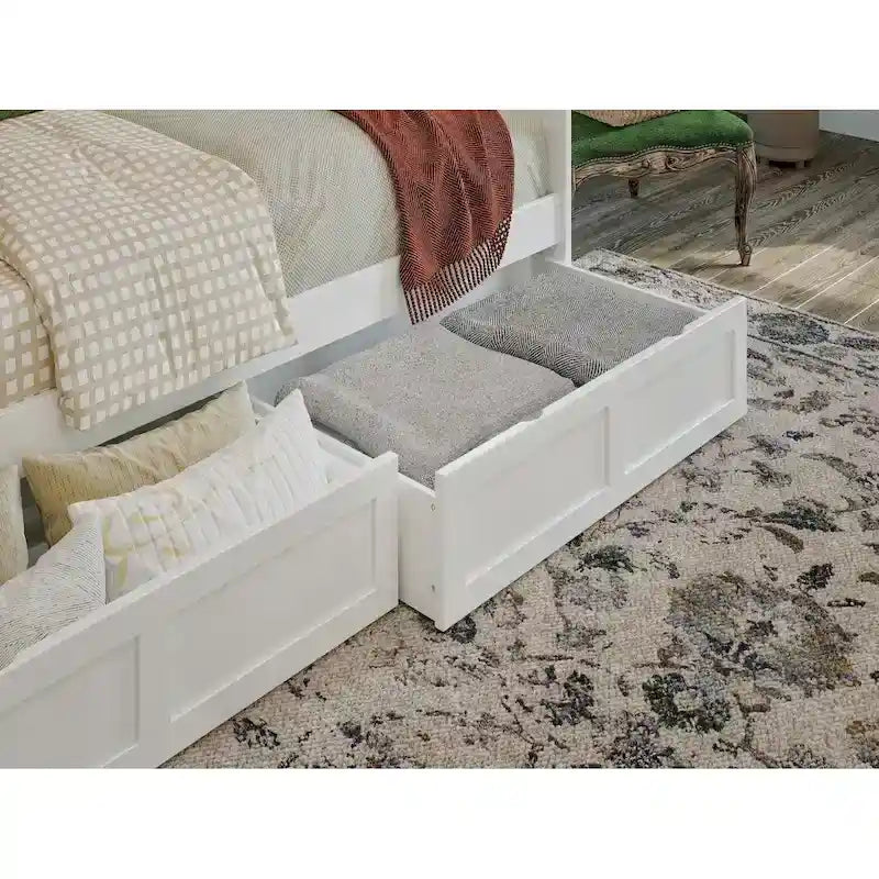 Lit de jour AFI Acadia pour une personne avec tiroirs de rangement