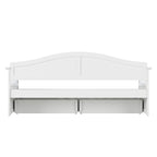 Lit de jour AFI Acadia pour une personne avec tiroirs de rangement