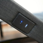 Cadre de lit ajustable pour lits coffres, position zéro gravité, station de chargement USB, télécommande sans fil pour l'inclinaison de la tête et des pieds