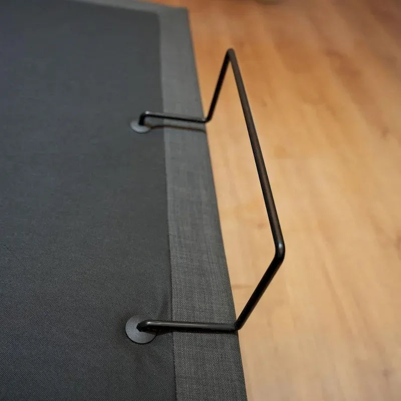 Cadre de lit ajustable pour lits coffres, position zéro gravité, station de chargement USB, télécommande sans fil pour l'inclinaison de la tête et des pieds