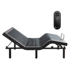 Cadre de lit ajustable pour lits coffres, position zéro gravité, station de chargement USB, télécommande sans fil pour l'inclinaison de la tête et des pieds