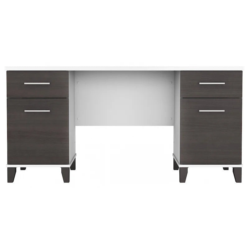 Bureau d'ordinateur Bush Furniture Somerset 60W avec tiroirs