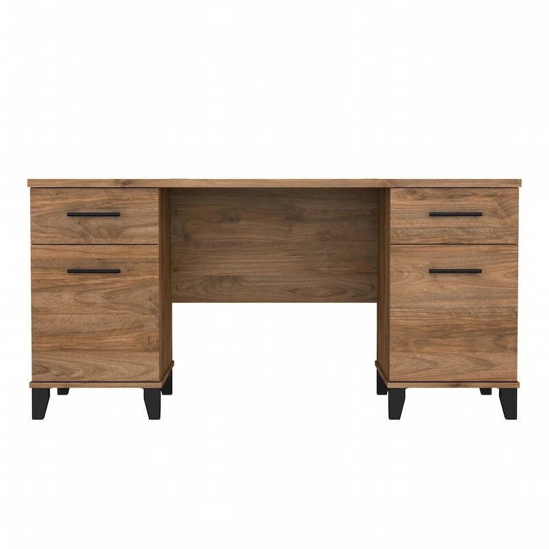 Bureau d'ordinateur Bush Furniture Somerset 60W avec tiroirs