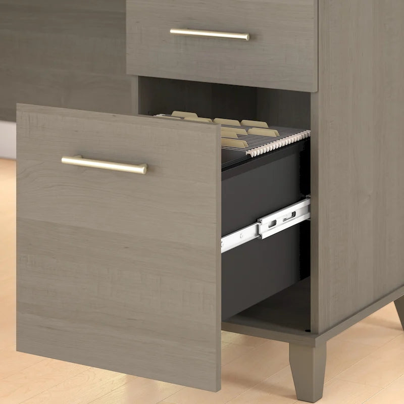 Bureau d'ordinateur Bush Furniture Somerset 60W avec tiroirs
