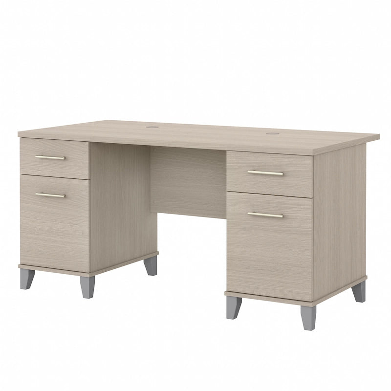 Bureau d'ordinateur Bush Furniture Somerset 60W avec tiroirs