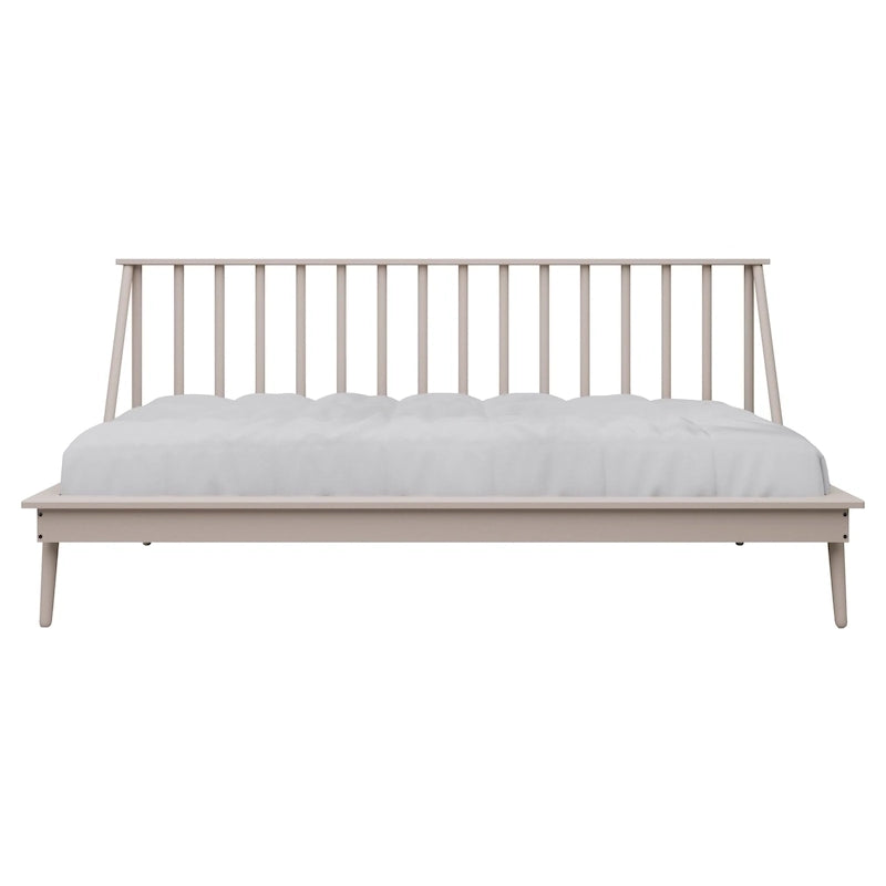Lit de jour CraftPorch vintage en bois, taille simple