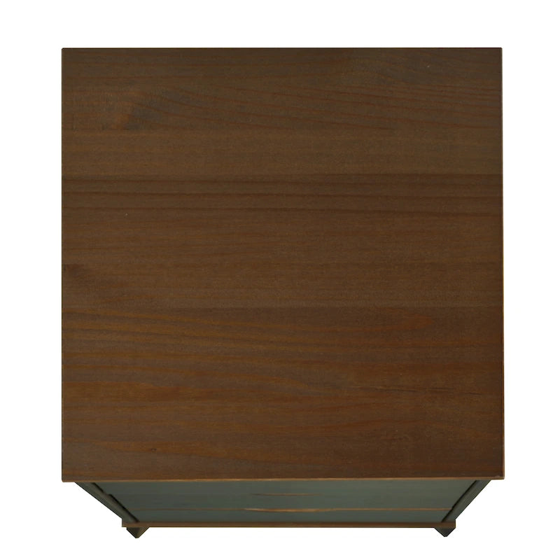 Table de chevet Purcell en bois à 3 tiroirs