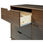 Table de chevet Purcell en bois à 3 tiroirs
