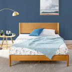 Cadre de lit plateforme en bois Priage par ZINUS, style Mid Century