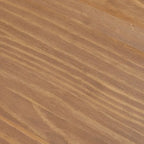 Lit plateforme Queen classique en bois véritable Plank and Beam