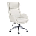 Fauteuil de bureau Blanchard en similicuir