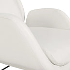 Fauteuil de bureau Blanchard en similicuir