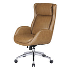 Fauteuil de bureau Blanchard en similicuir