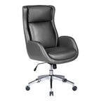 Fauteuil de bureau Blanchard en similicuir