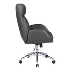 Fauteuil de bureau Blanchard en similicuir
