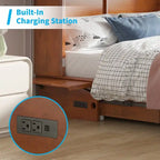 Lit escamotable Mixoy avec méridienne, matelas et plateforme de rangement
