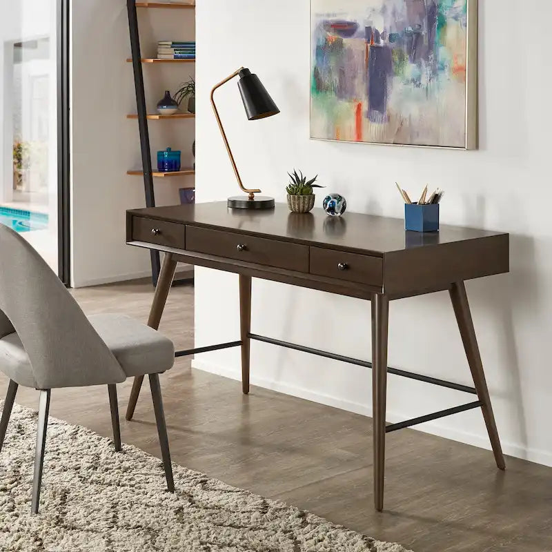 Bureau Aksel Wood à 3 tiroirs par iNSPIRE Q Modern