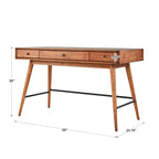 Bureau Aksel Wood à 3 tiroirs par iNSPIRE Q Modern
