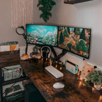 Petit bureau d'angle en forme de L avec étagères de rangement