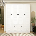 Armoire-penderie 59W Grande armoire autoportante blanche