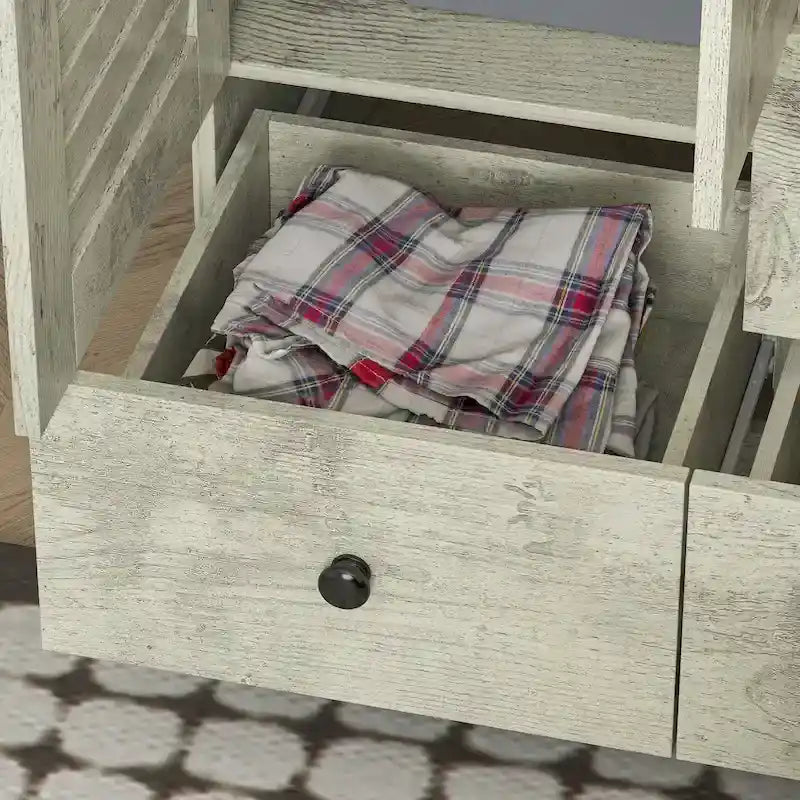 Armoire-penderie 59W Grande armoire autoportante blanche