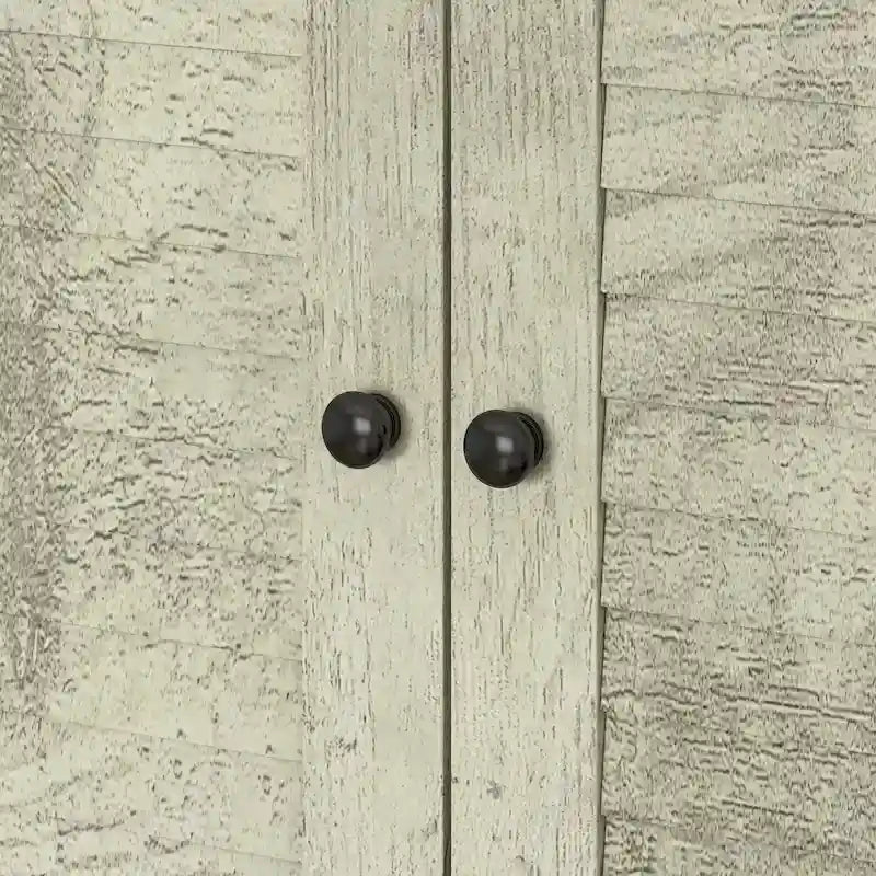 Armoire-penderie 59W Grande armoire autoportante blanche