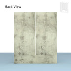 Armoire-penderie 59W Grande armoire autoportante blanche