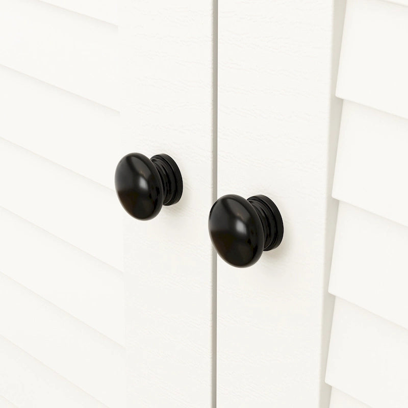 Armoire-penderie 59W Grande armoire autoportante blanche