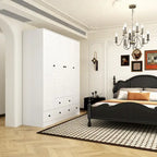 Armoire-penderie 59W Grande armoire autoportante blanche