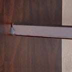 Armoire familiale 4 portes Palace Imports 100% bois massif avec poignées en métal ou en bois