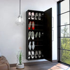 Étagère à chaussures murale Leto avec miroir - Non disponible
