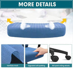 Chaise de bureau Homall, chaise ergonomique en maille avec soutien lombaire