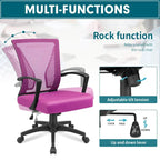 Chaise de bureau Homall, chaise ergonomique en maille avec soutien lombaire