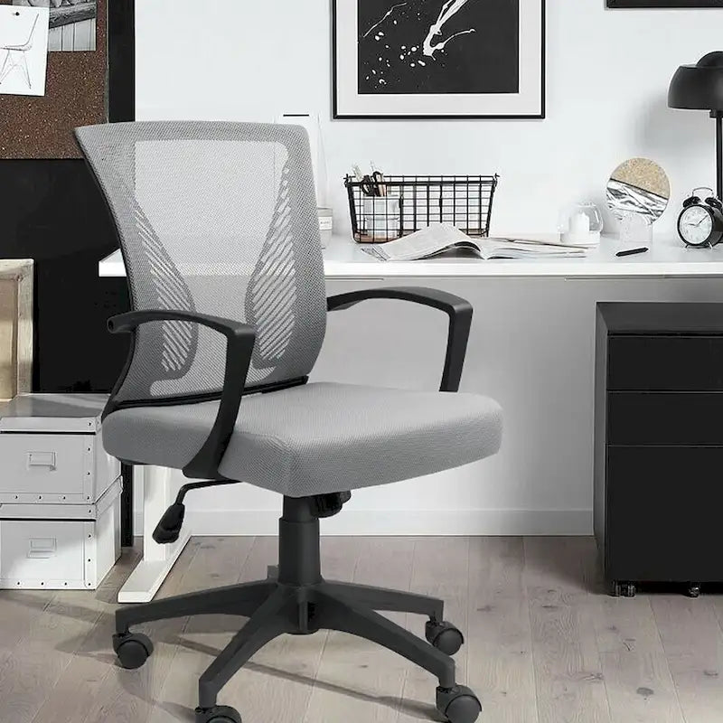 Chaise de bureau Homall, chaise ergonomique en maille avec soutien lombaire