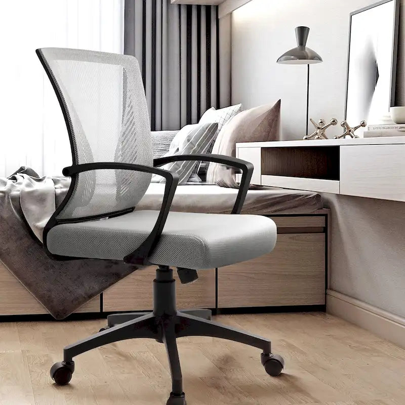 Chaise de bureau Homall, chaise ergonomique en maille avec soutien lombaire