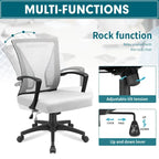 Chaise de bureau Homall, chaise ergonomique en maille avec soutien lombaire