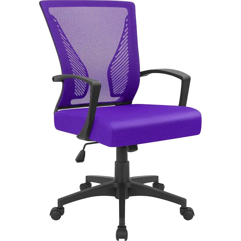 Chaise de bureau Homall, chaise ergonomique en maille avec soutien lombaire