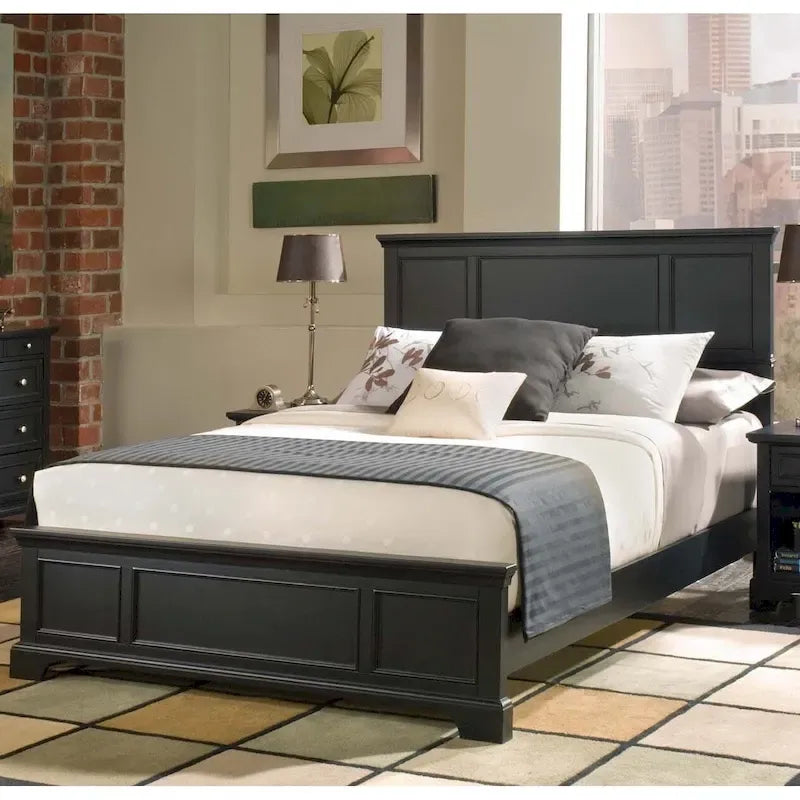 Lit Homestyles Bedford noir Queen