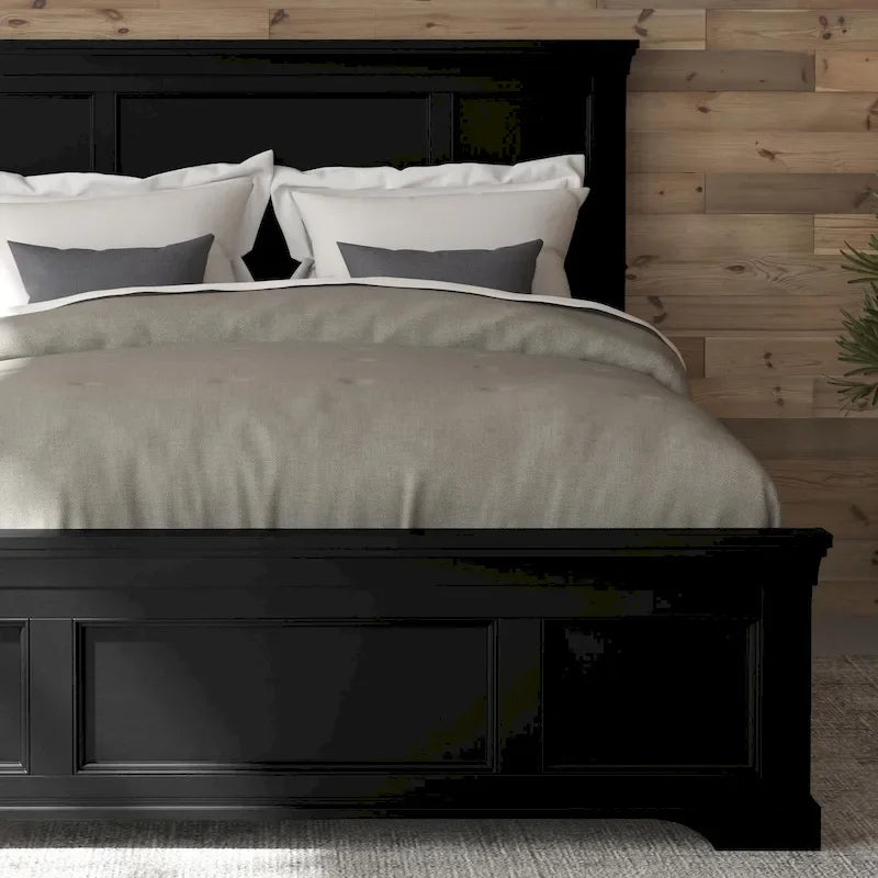 Lit Homestyles Bedford noir Queen
