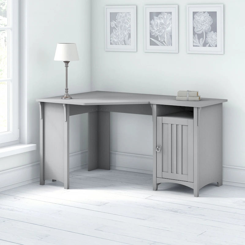 Bureau d'angle Bush Furniture Salinas 55W avec rangement