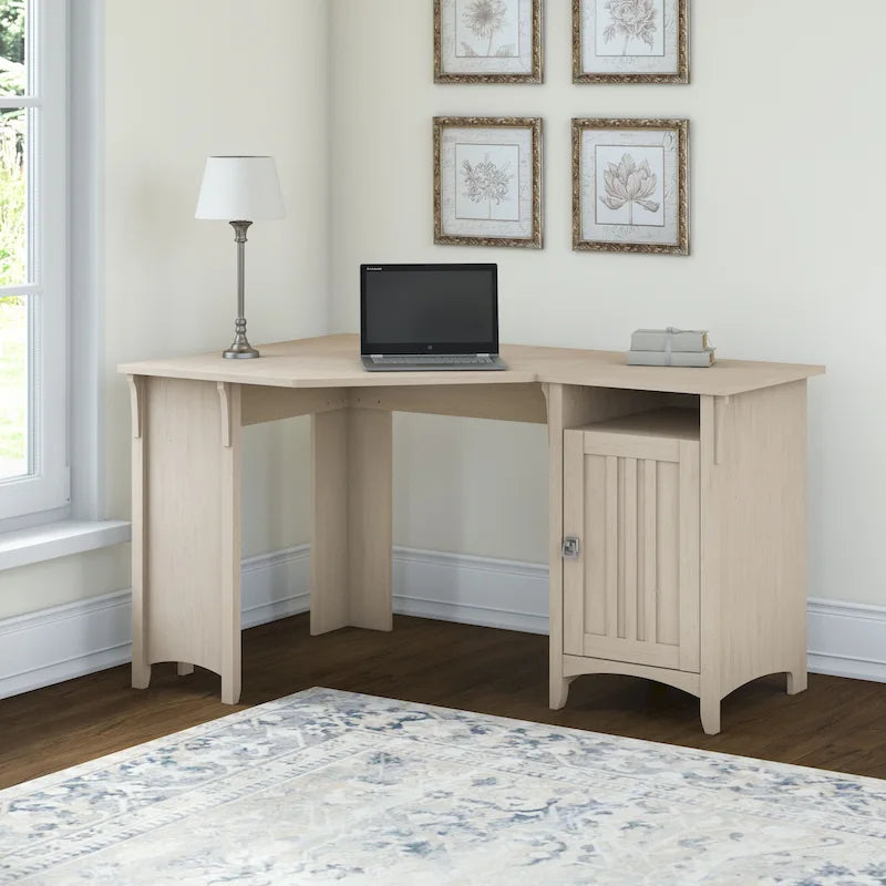 Bureau d'angle Bush Furniture Salinas 55W avec rangement