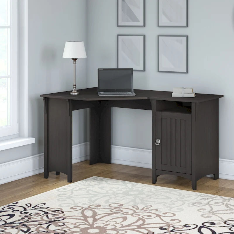 Bureau d'angle Bush Furniture Salinas 55W avec rangement