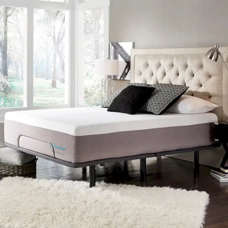 Ensemble de matelas en gel ajustable Slumber Solutions de 14 pouces