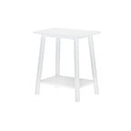 Table d'appoint Plank and Beam style moderne du milieu du siècle - 58,4 cm (L) x 41,3 cm (l) x 64,8 cm (H)