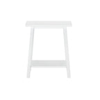 Table d'appoint Plank and Beam style moderne du milieu du siècle - 58,4 cm (L) x 41,3 cm (l) x 64,8 cm (H)