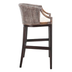 Tabouret de bar SAFAVIEH Virona en rotin 76 cm (22,3 po L x 20,5 po P x 39 po H)